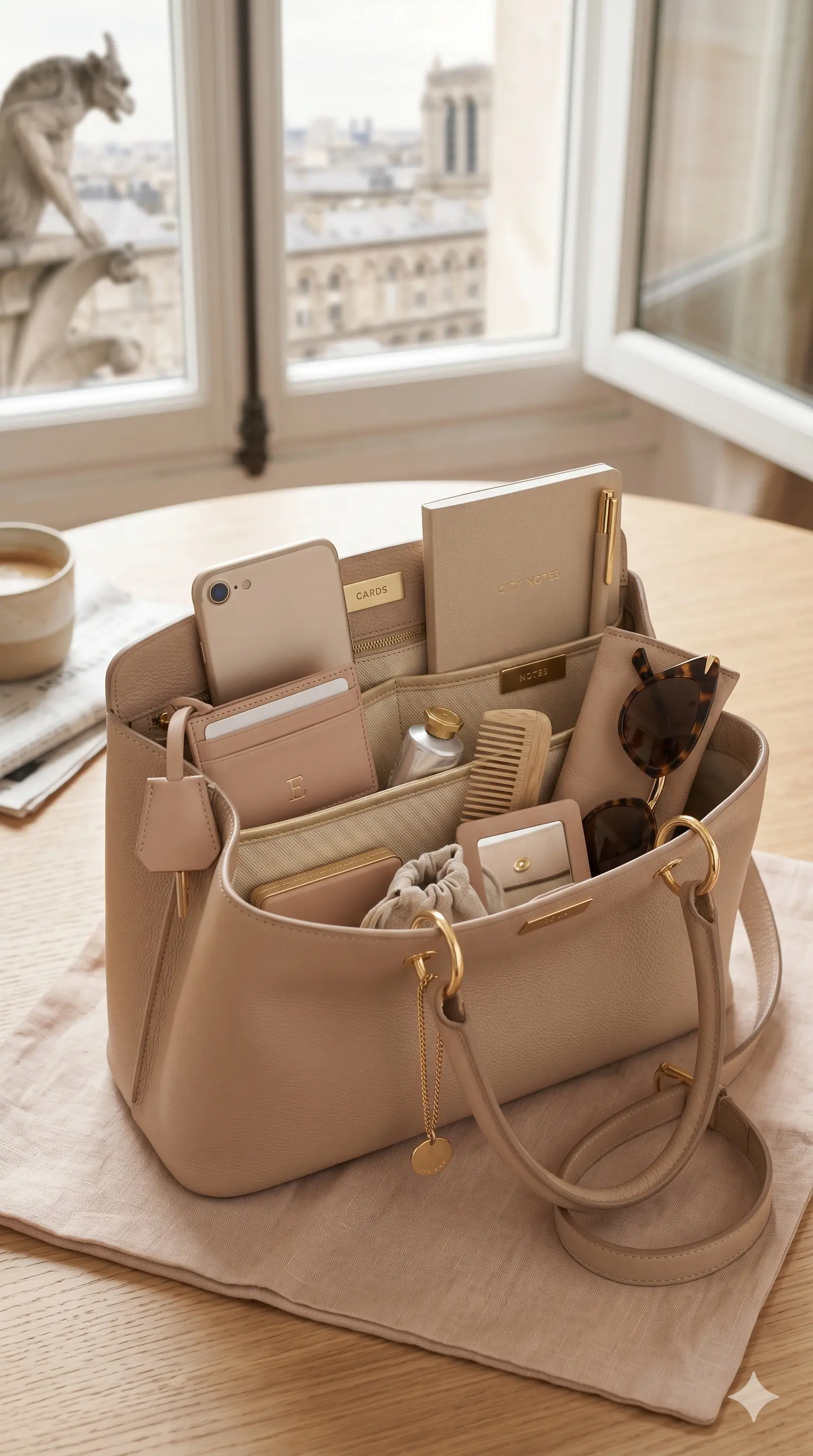 Les essentiels à glisser dans son sac à main pendant une escapade en ville