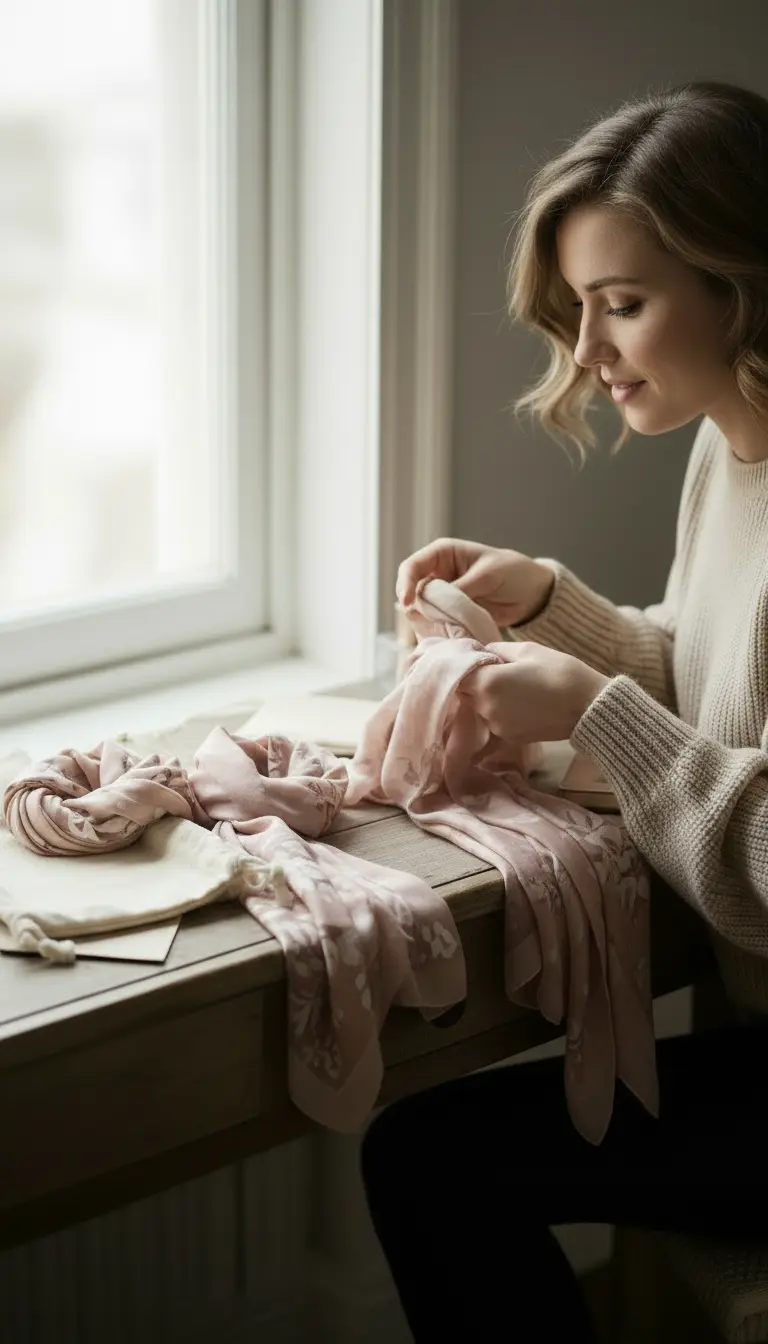Foulards féminins faciles à porter au quotidien