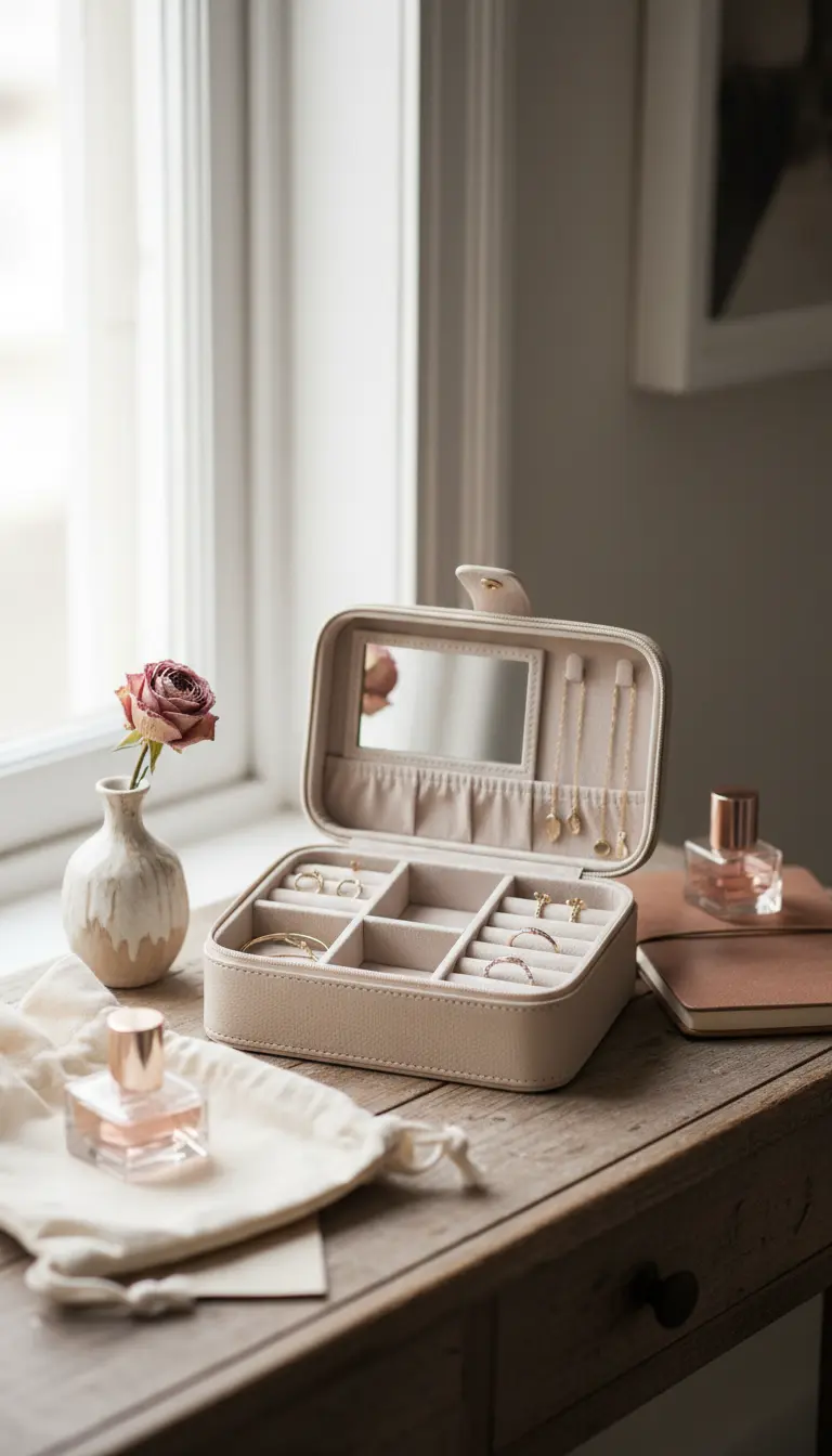 Porte-bijoux pratique pour la chambre : organiser sans encombrer
