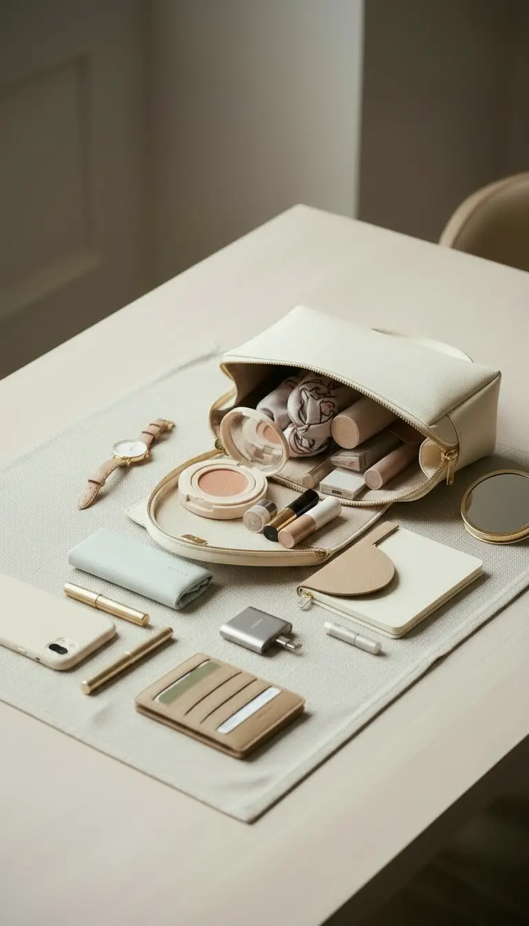 Trousse de maquillage minimale : les essentiels utiles au quotidien