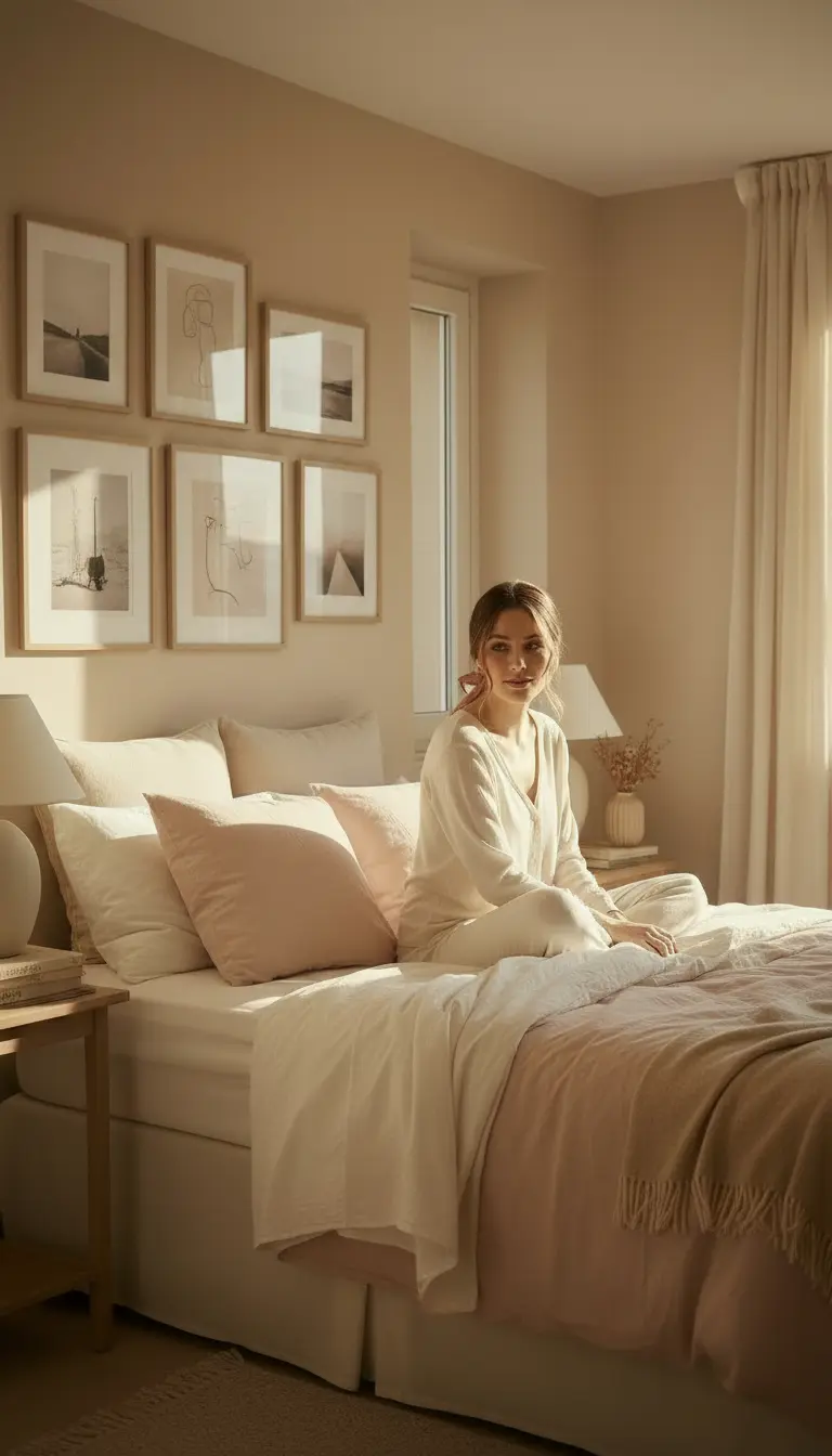 Déco chambre féminine douce : créer une ambiance apaisante et reposante